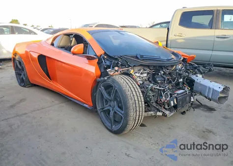 2015 Mclaren Automotive 650S Spider z USA, uszkodzony, nr VIN SBM11FAA9FW004945